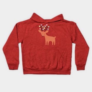 Deer Marshmallow Kids Hoodie